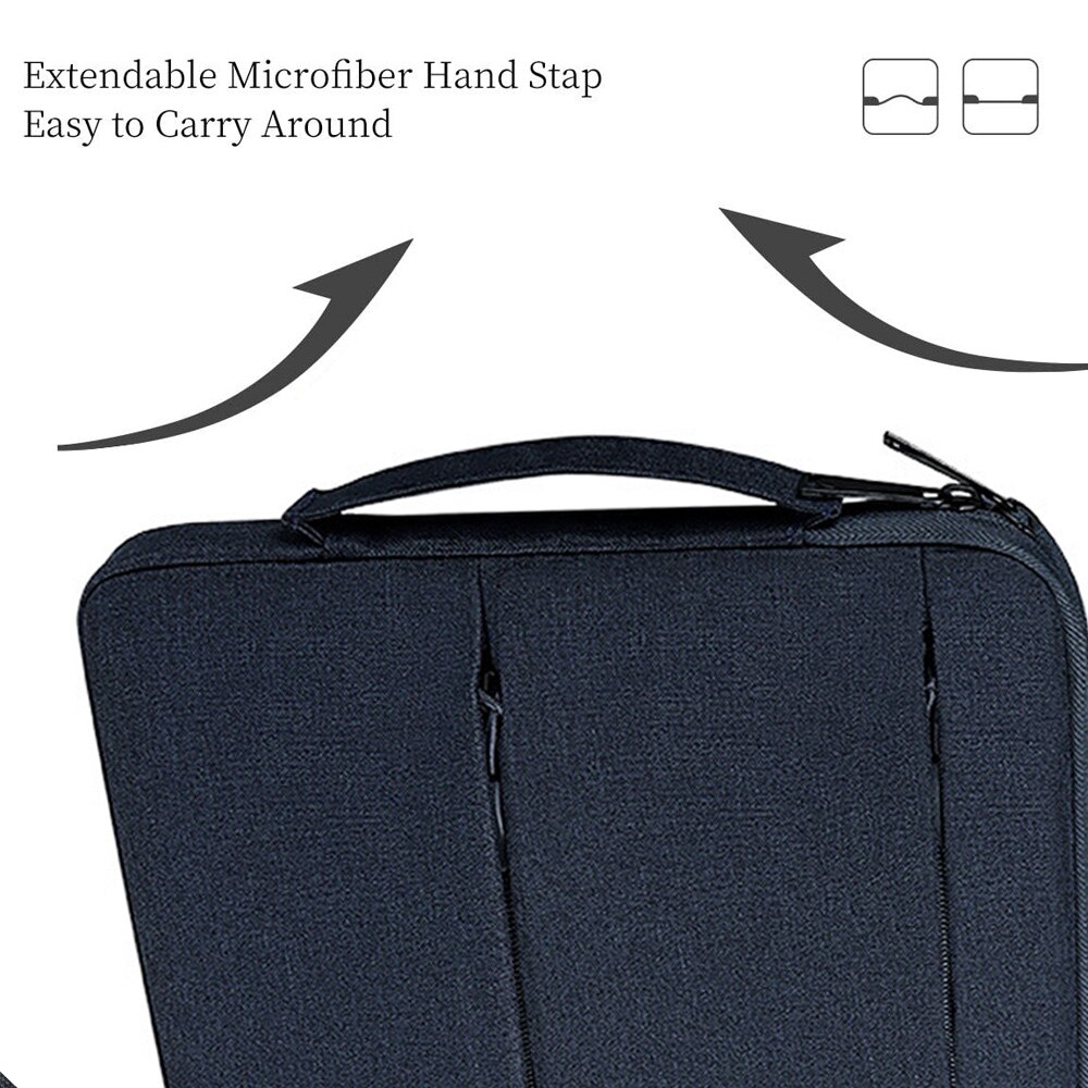 Geanta laptop 14.1-15.4 inch, impermeabila, captuseala moale, 38x27x3cm