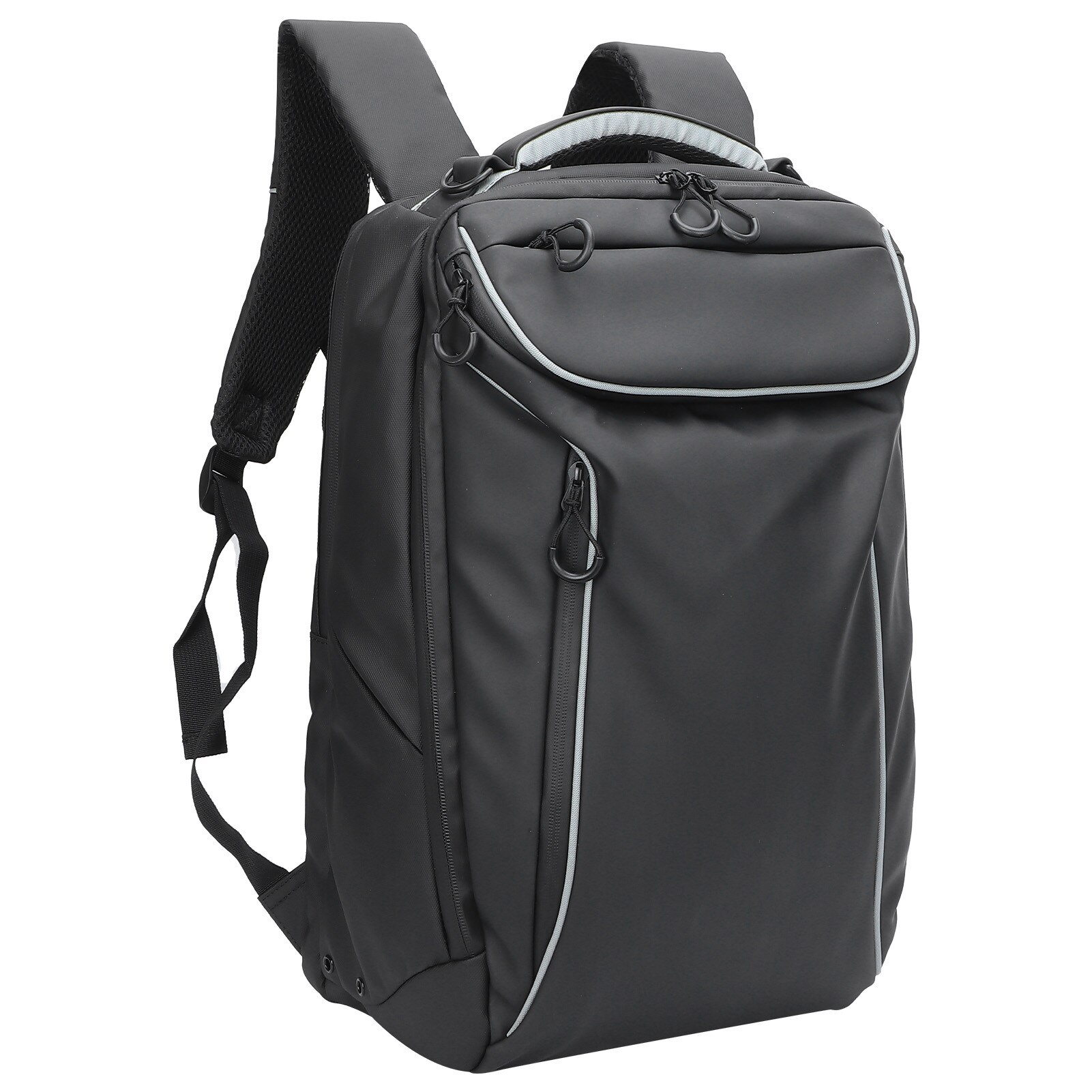 Rucsac laptop rezistent la apa, anti-furt, port USB, negru