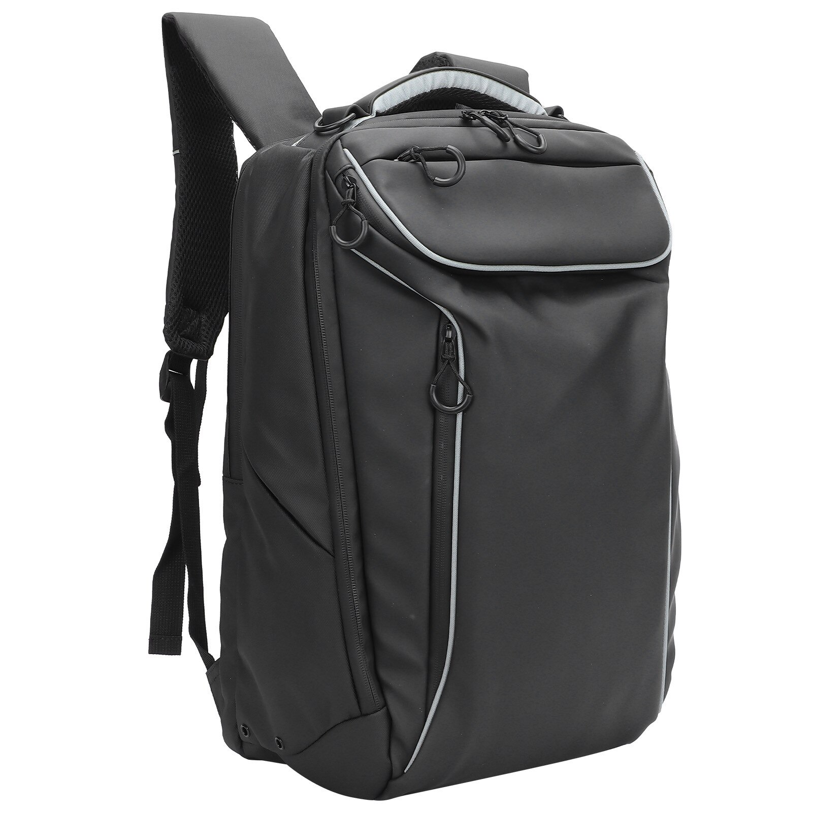 Rucsac laptop rezistent la apa, anti-furt, port USB, negru