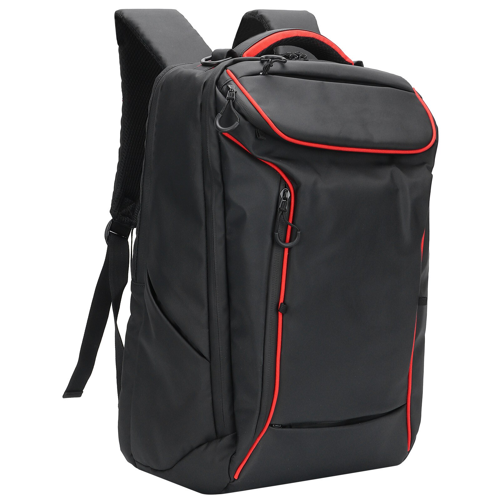 Rucsac laptop rezistent la apa, anti-furt, cu port USB, negru, 30x45x15cm