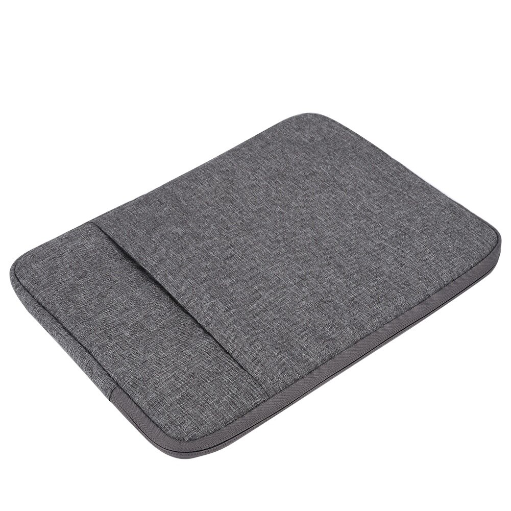 Geanta laptop business Peysaitr, nylon, 11 inch, gri inchis, structura cu doua straturi