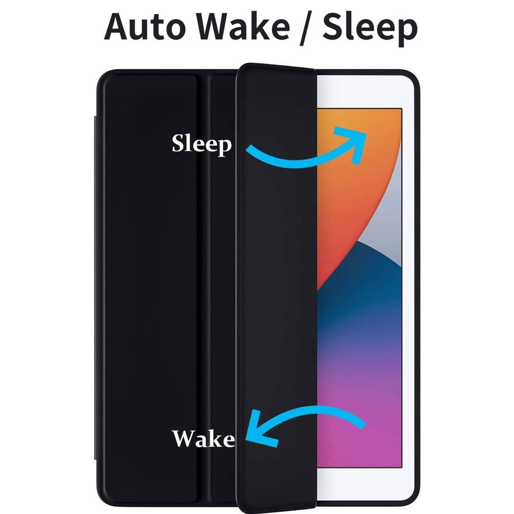 Husa pentru iPad Mini 6 (8.3 inch) cu suport pentru creion, Fokelyi, material TPU, functie auto sleep/wake
