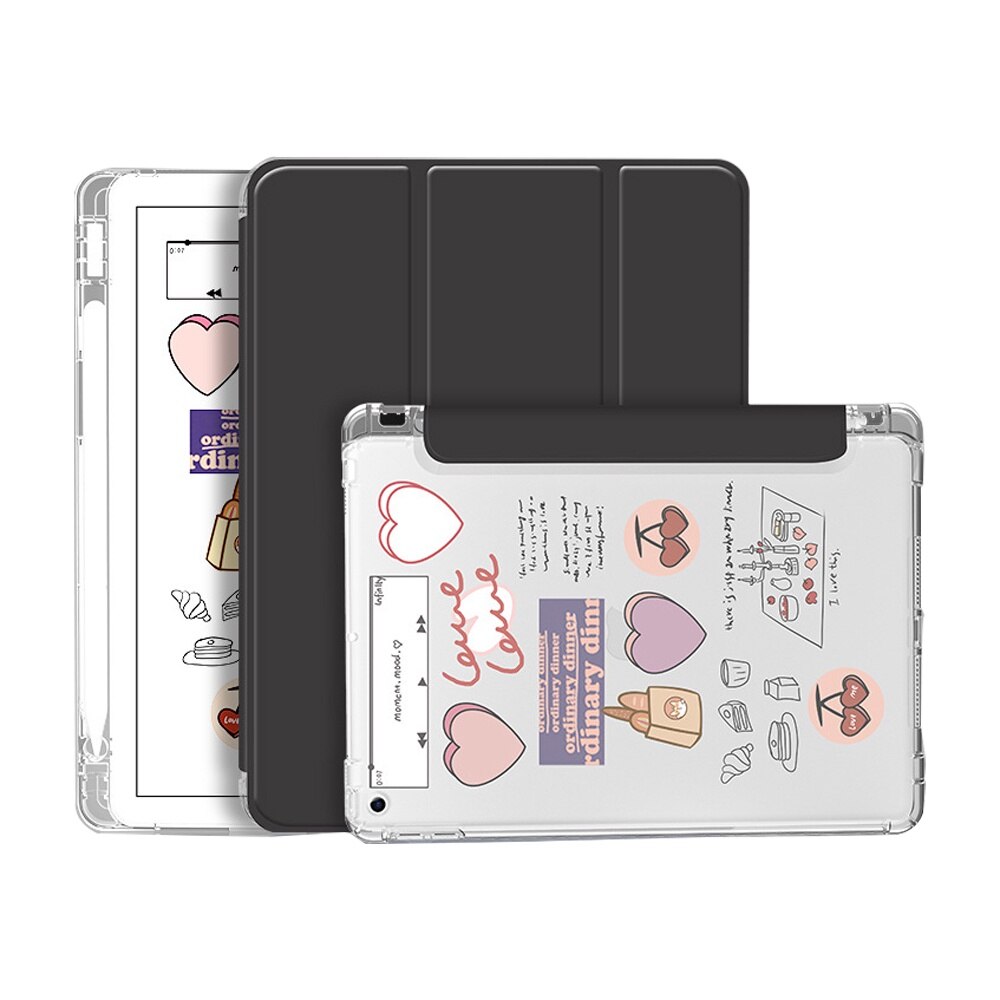 Husa pentru iPad Mini 6 (8.3 inch) cu suport pentru creion, Fokelyi, material TPU, functie auto sleep/wake