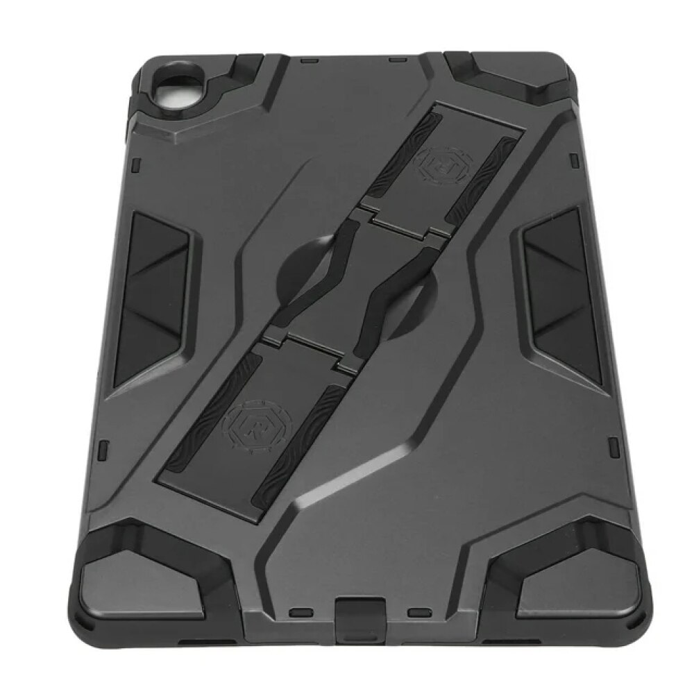 Husa tableta Fokelyi pentru Lenovo Tab P11 11 inch, ultra subtire, rezistenta la socuri, cu curea ajustabila, neagra