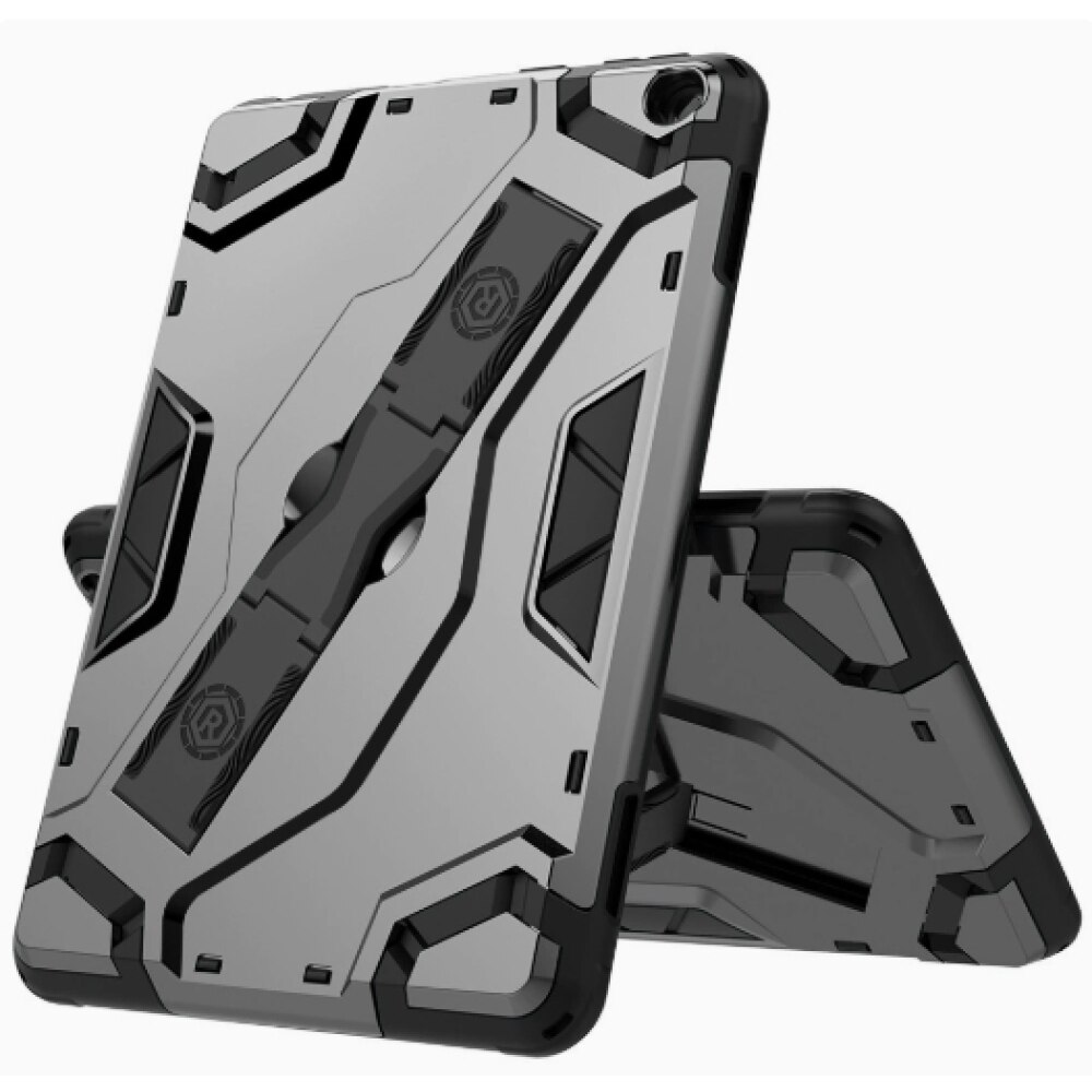 Husa tableta Fokelyi pentru Lenovo Tab P11 11 inch, ultra subtire, rezistenta la socuri, cu curea ajustabila, neagra