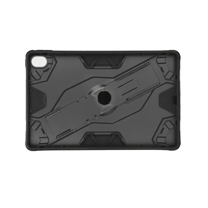 Husa tableta Fokelyi pentru Lenovo Tab P11 11 inch, ultra subtire, rezistenta la socuri, cu curea ajustabila, neagra