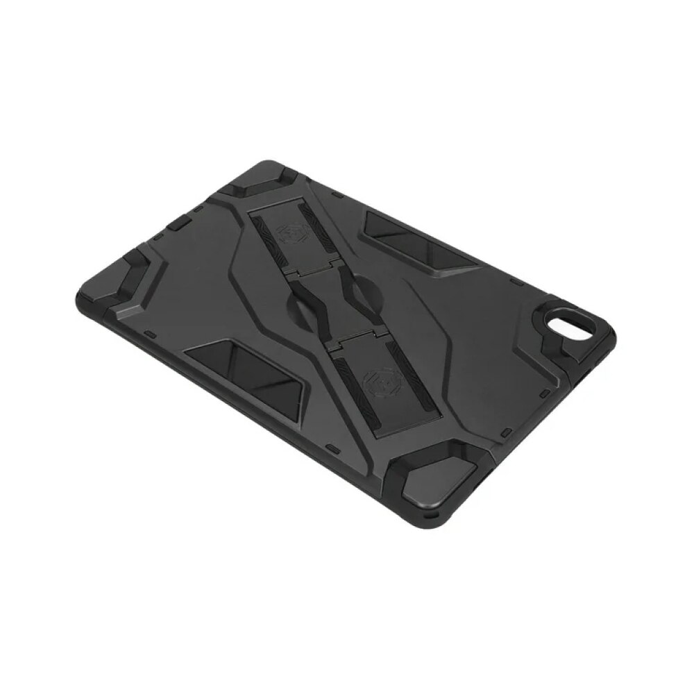 Husa tableta Fokelyi pentru Lenovo Tab P11 11 inch, ultra subtire, rezistenta la socuri, cu curea ajustabila, neagra
