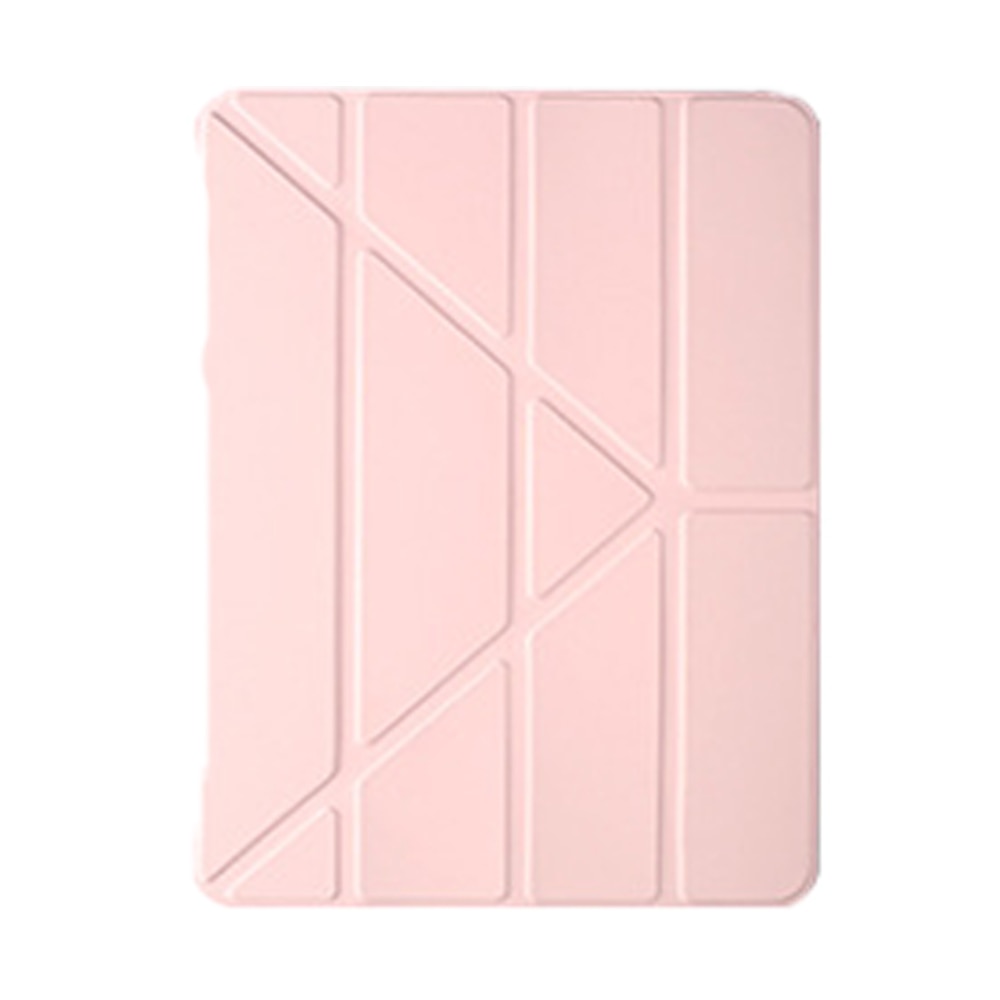 Carcasa protectoare pentru iPad Mini 6 (8.3 inch) cu suport pentru stilou, TPU, roz deschis, unghiuri de vizionare multiple