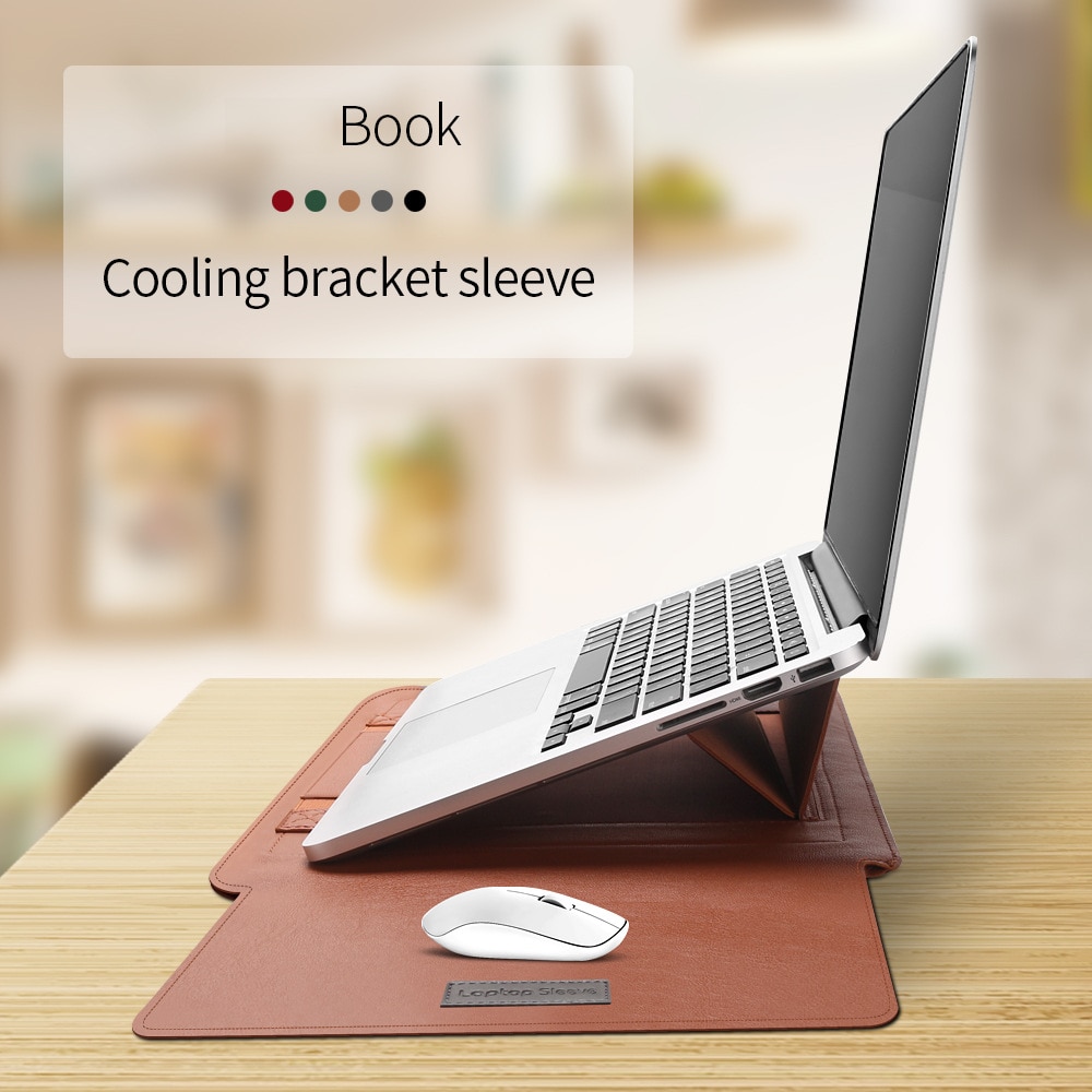 Geanta laptop Zeaicos, universala, neagra, 11/12 inch, design modern, protectie impotriva zgarieturilor