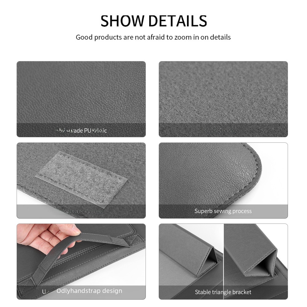 Geanta laptop Zeaicos, universala, neagra, 11/12 inch, design modern, protectie impotriva zgarieturilor