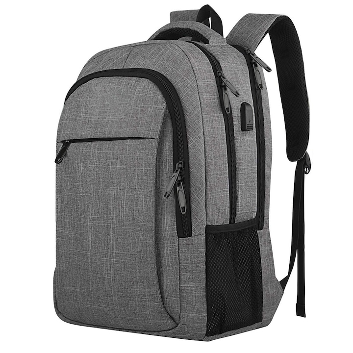 Rucsac Cozevdnt, compartiment pentru laptop 18", gri