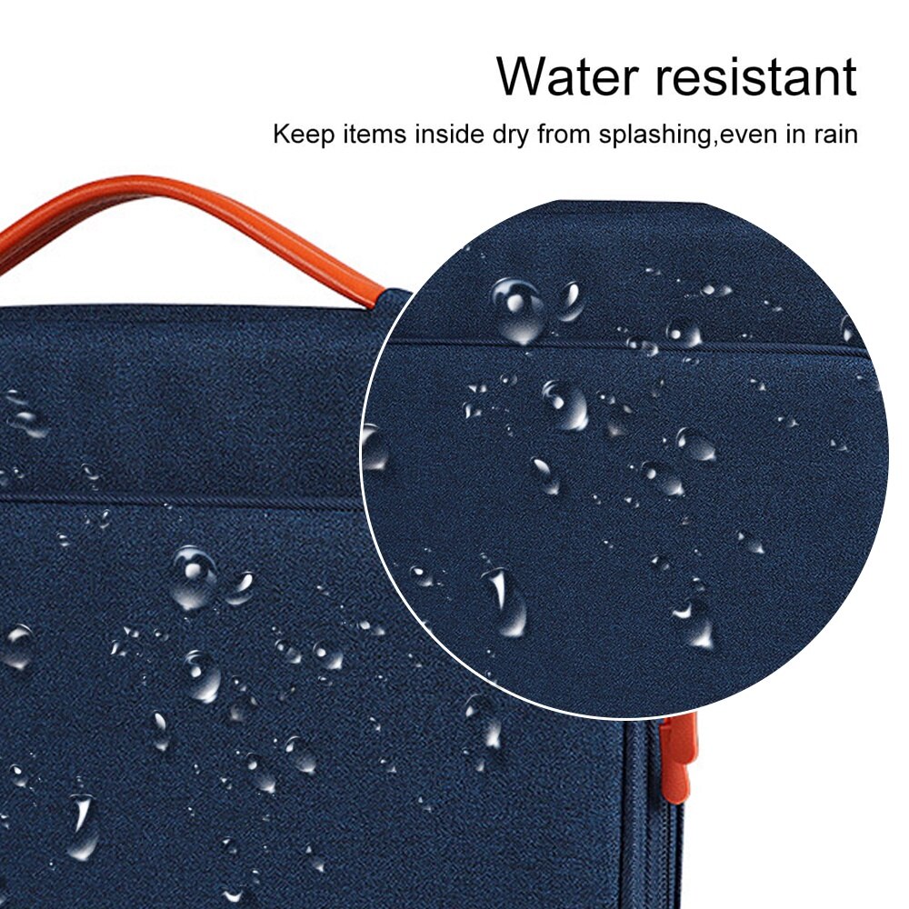 Geanta pentru laptop, Cozevdnt, 14.1-15.4", impermeabila, bleumarin, protectie umeri