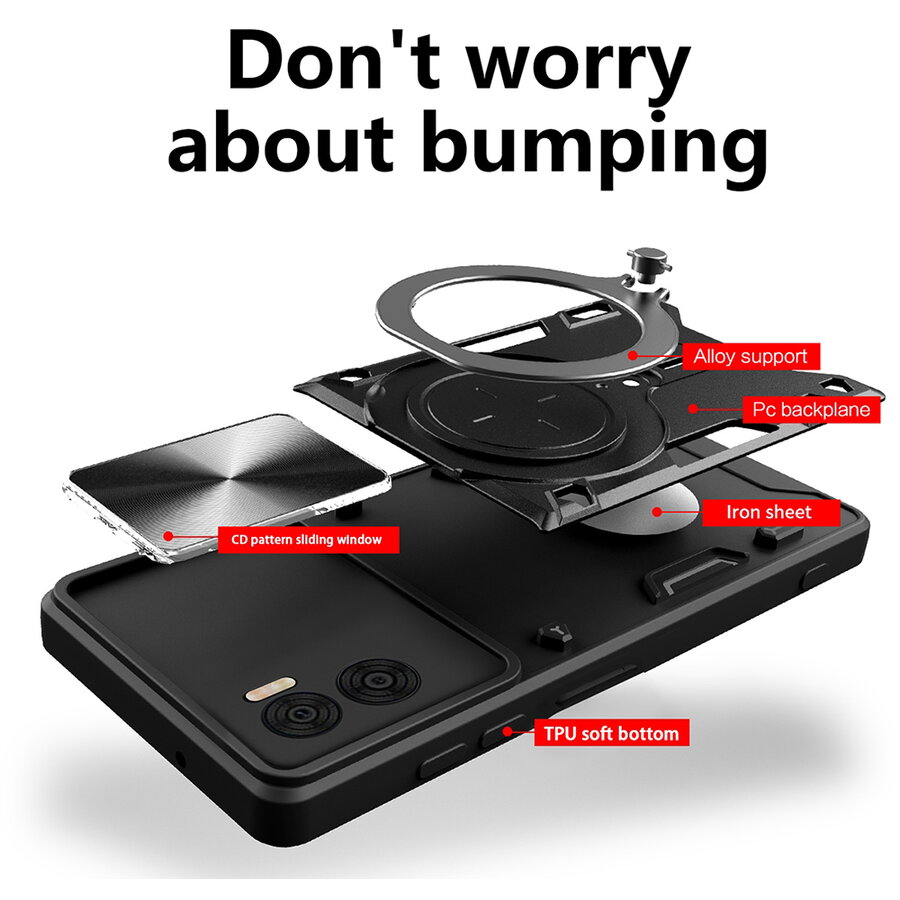 Husa pentru OnePlus Nord CE4 Lite - Techsuit CamGuard Pro - Red