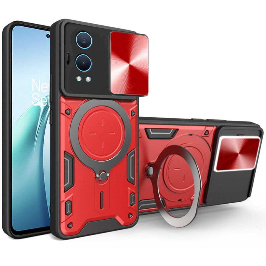 Husa pentru OnePlus Nord CE4 Lite - Techsuit CamGuard Pro - Red