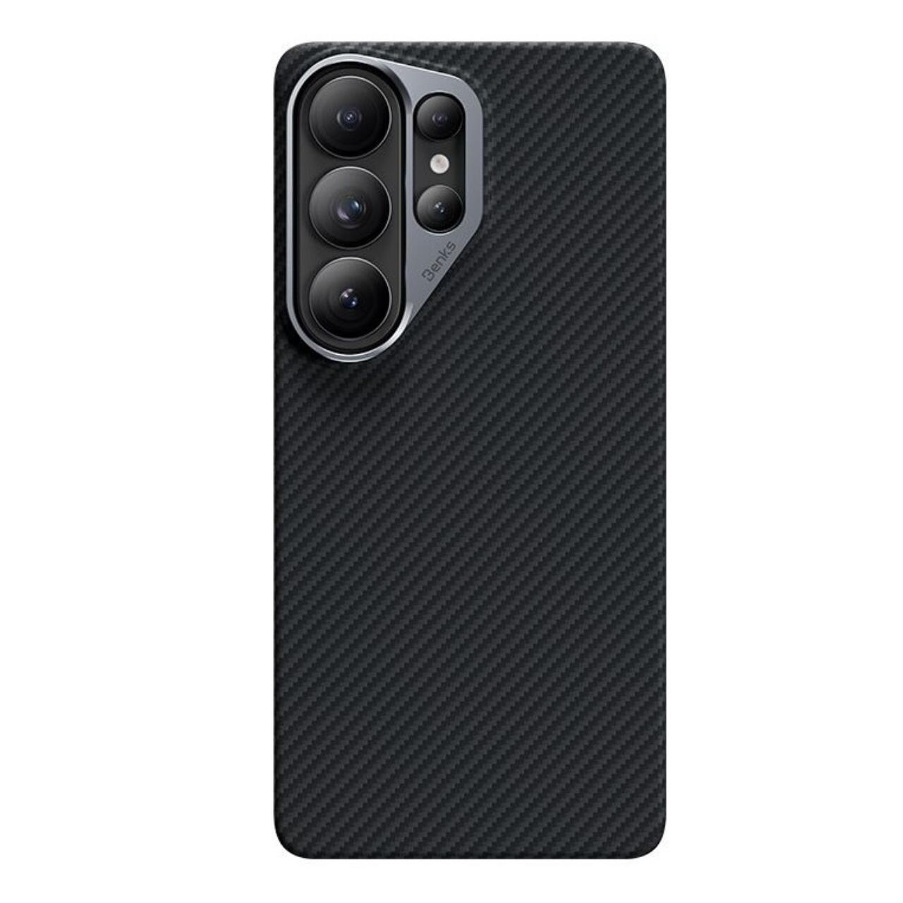 Husa Benks Armor Air 600D Kevlar Magnetic compatibila cu Samsung Galaxy S26 Ultra, Negru