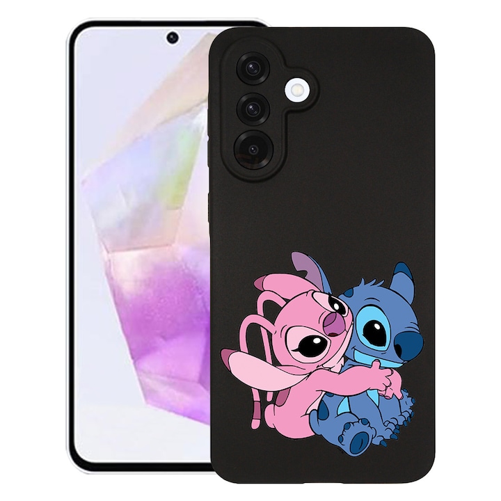 BestCase® Husa pentru Samsung Galaxy S25 FE cu Design Angel Hugging Stitch, TPU Mat Ultra Slim, 2052001 B 1842