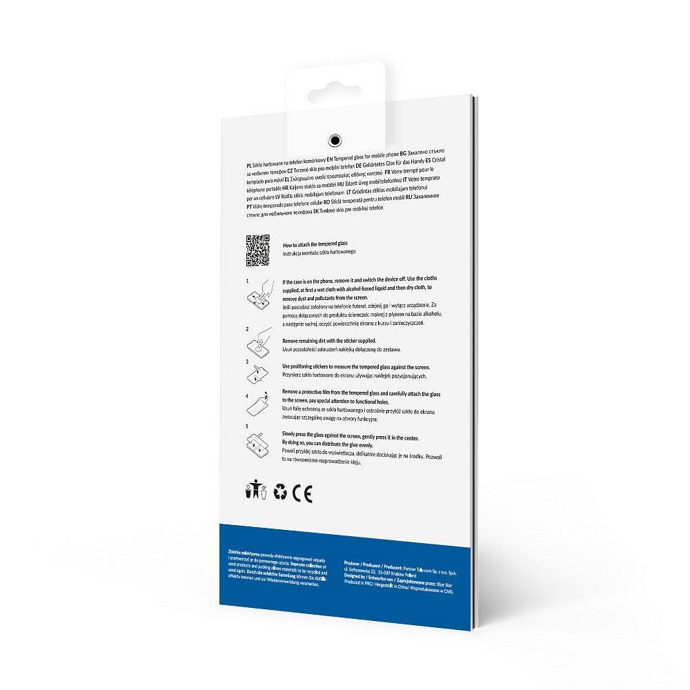 Folie Tempered glass Pentru Motorola G55 Blue Star