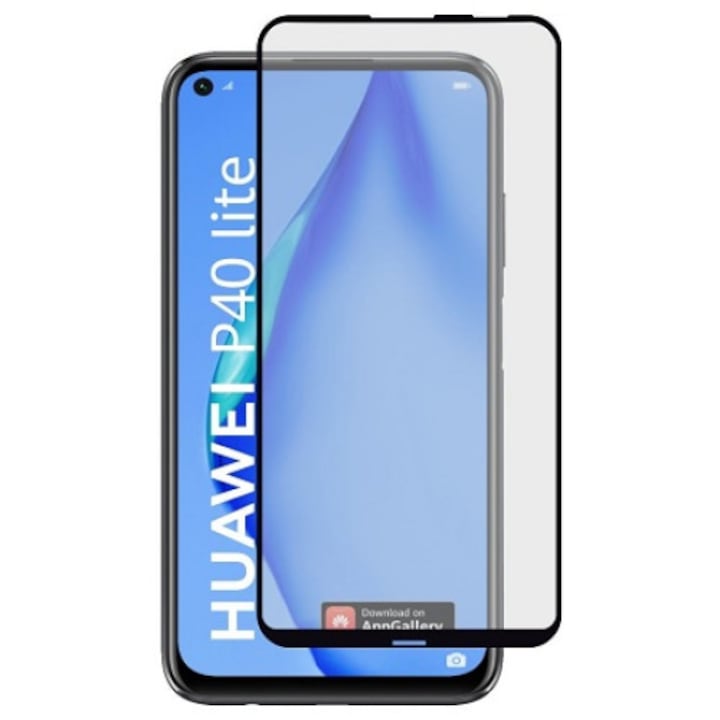 Folie ceramica compatibila cu Huawei P40Lite, full glue- TELGORBCS®