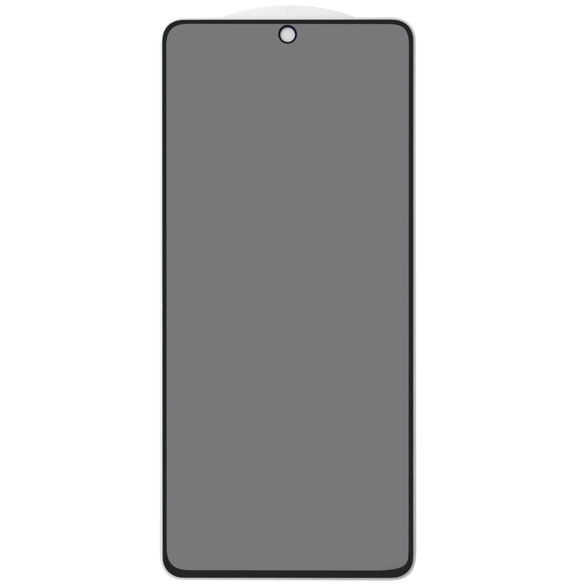 Folie sticla protectie ecran Privacy Full Glue margini negre pentru Xiaomi Redmi Note 13 4G, 5G