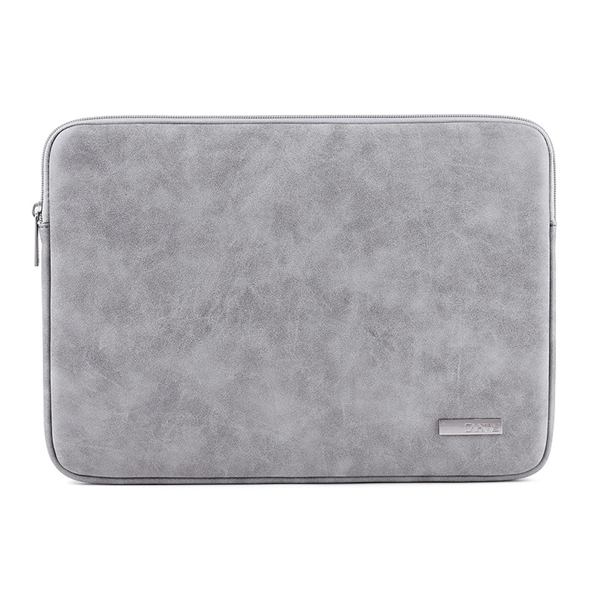 Husa de protectie pentru laptop Zeaicos, argintie, 12 inch, design compact, potrivita pentru MacBook Air/Pro