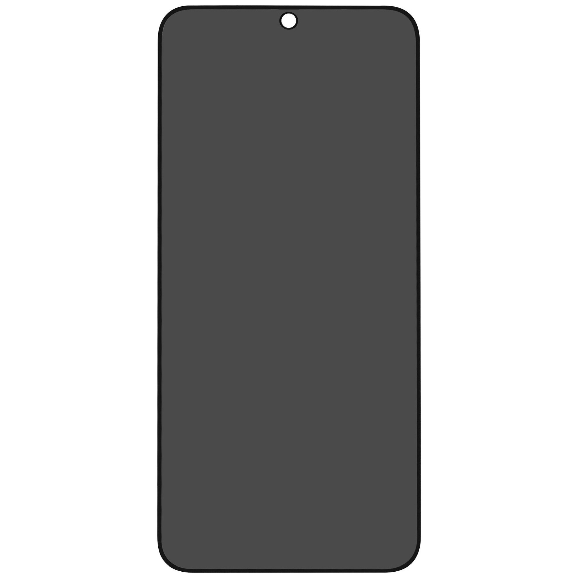 Folie sticla protectie ecran Privacy Full Glue margini negre pentru Samsung Galaxy S25 FE