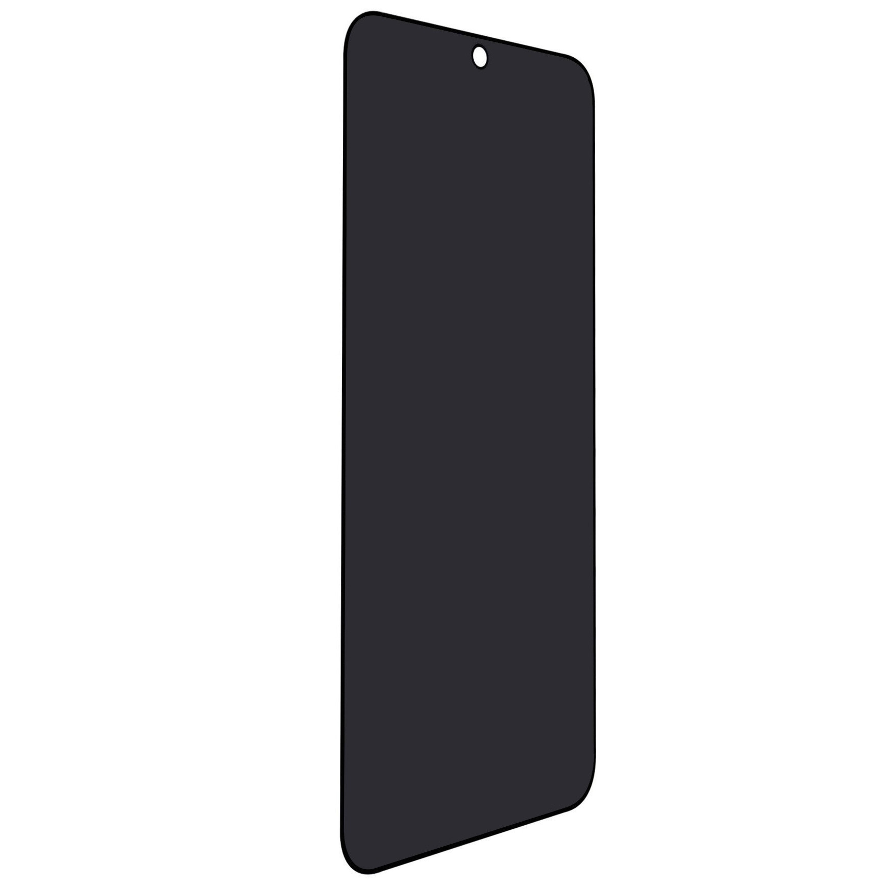 Folie sticla protectie ecran Privacy Full Glue margini negre pentru Samsung Galaxy S25 FE