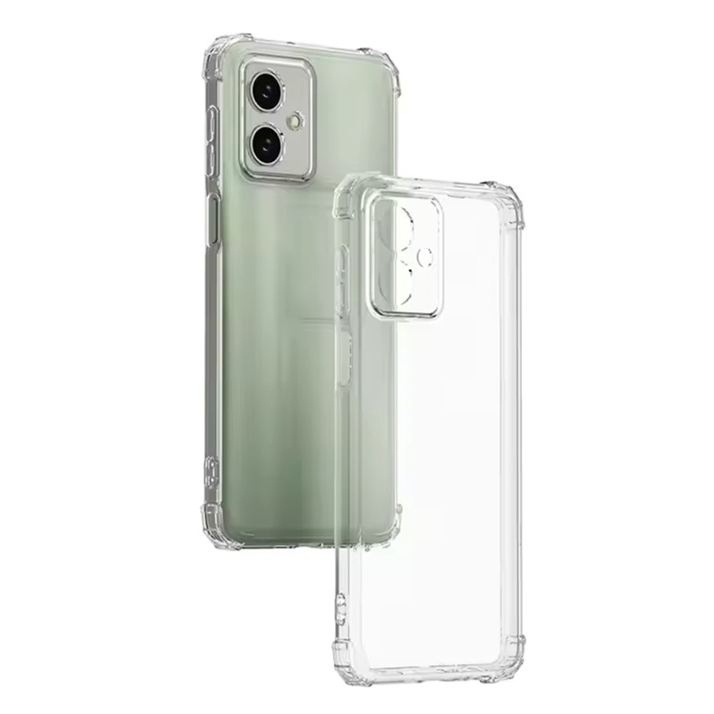 Husa pentru Motorola Edge 50 - Techsuit Shockproof Clear Silicone - Clear