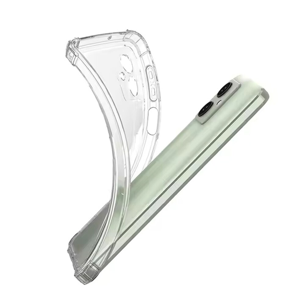 Husa pentru Motorola Edge 50 - Techsuit Shockproof Clear Silicone - Clear