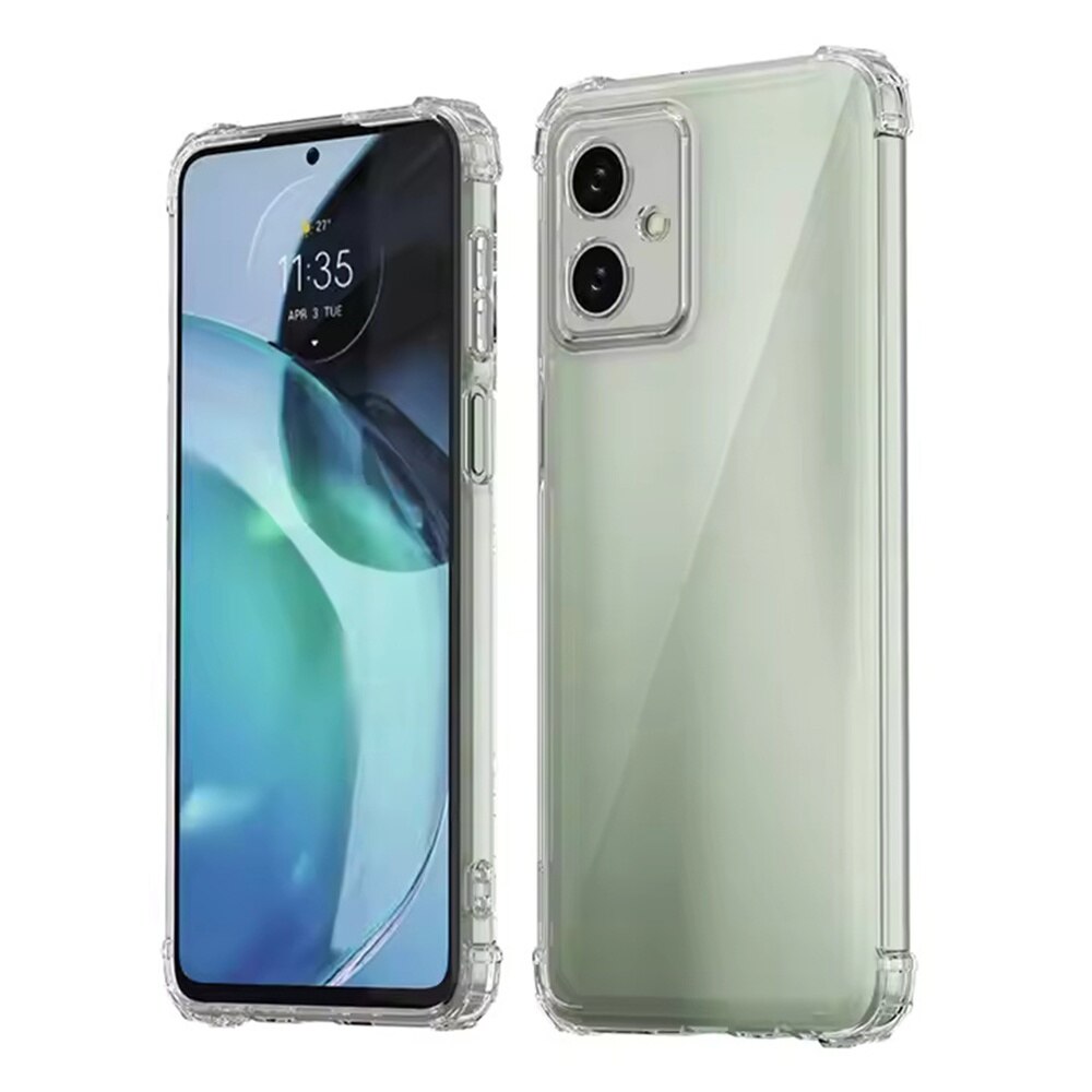 Husa pentru Motorola Edge 50 - Techsuit Shockproof Clear Silicone - Clear