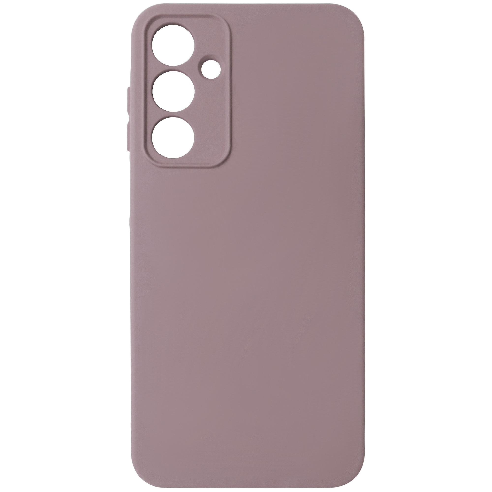 Husa tip capac spate silicon TPU Matte bej-roz pentru Samsung Galaxy A16 4G, 5G