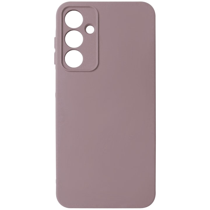 Husa tip capac spate silicon TPU Matte bej-roz pentru Samsung Galaxy A16 4G, 5G