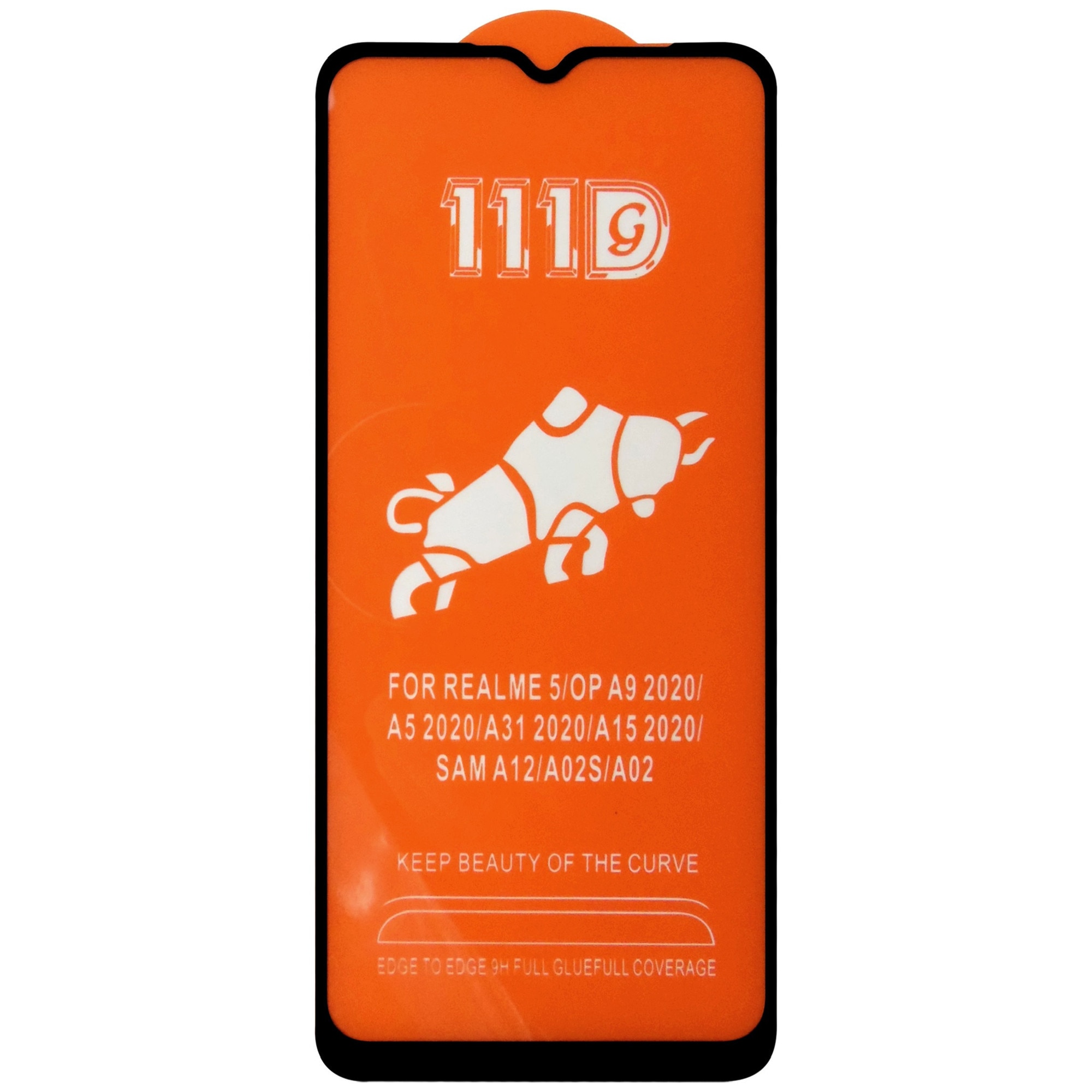 Folie sticla protectie ecran 111D Full Glue margini negre pentru Honor X6b