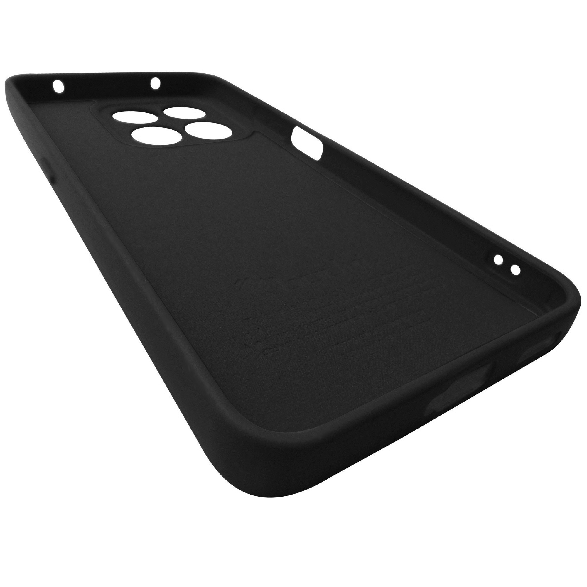 Husa silicon TPU Matte negru pentru Honor 400 Smart 4G, 5G, X7d 4G