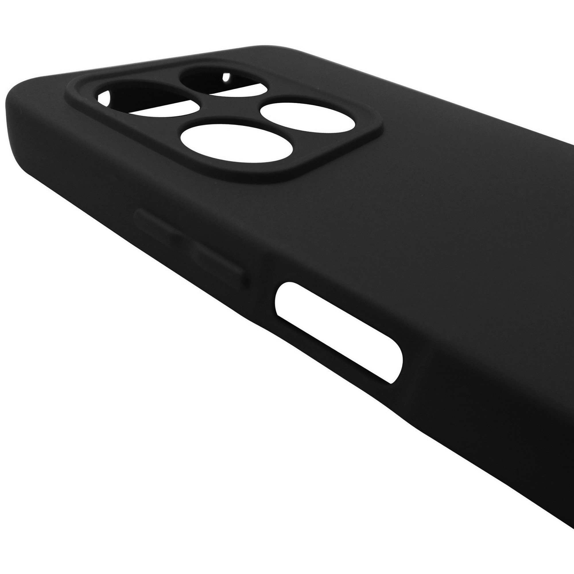 Husa silicon TPU Matte negru pentru Honor 400 Smart 4G, 5G, X7d 4G
