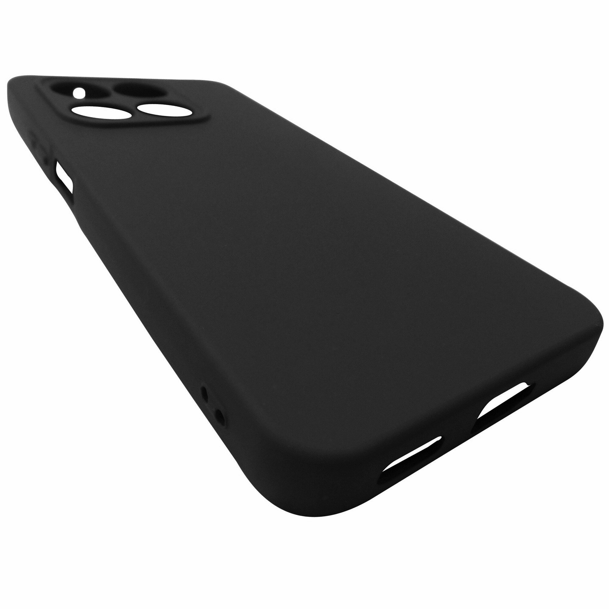 Husa silicon TPU Matte negru pentru Honor 400 Smart 4G, 5G, X7d 4G