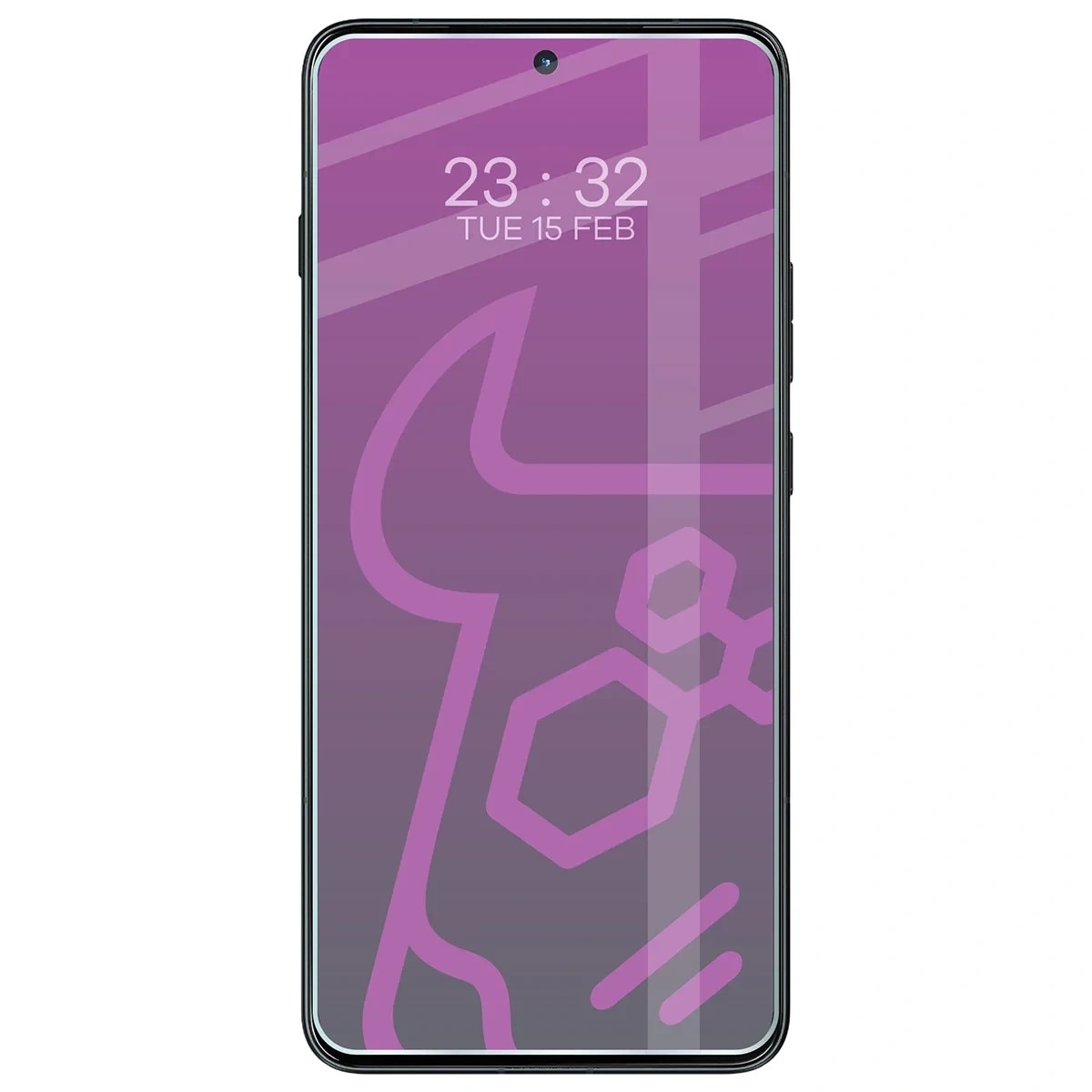 Folie sticla hibrid Bizon Hybrid Mule compatibila cu Motorola Edge 70 Max, Transparent