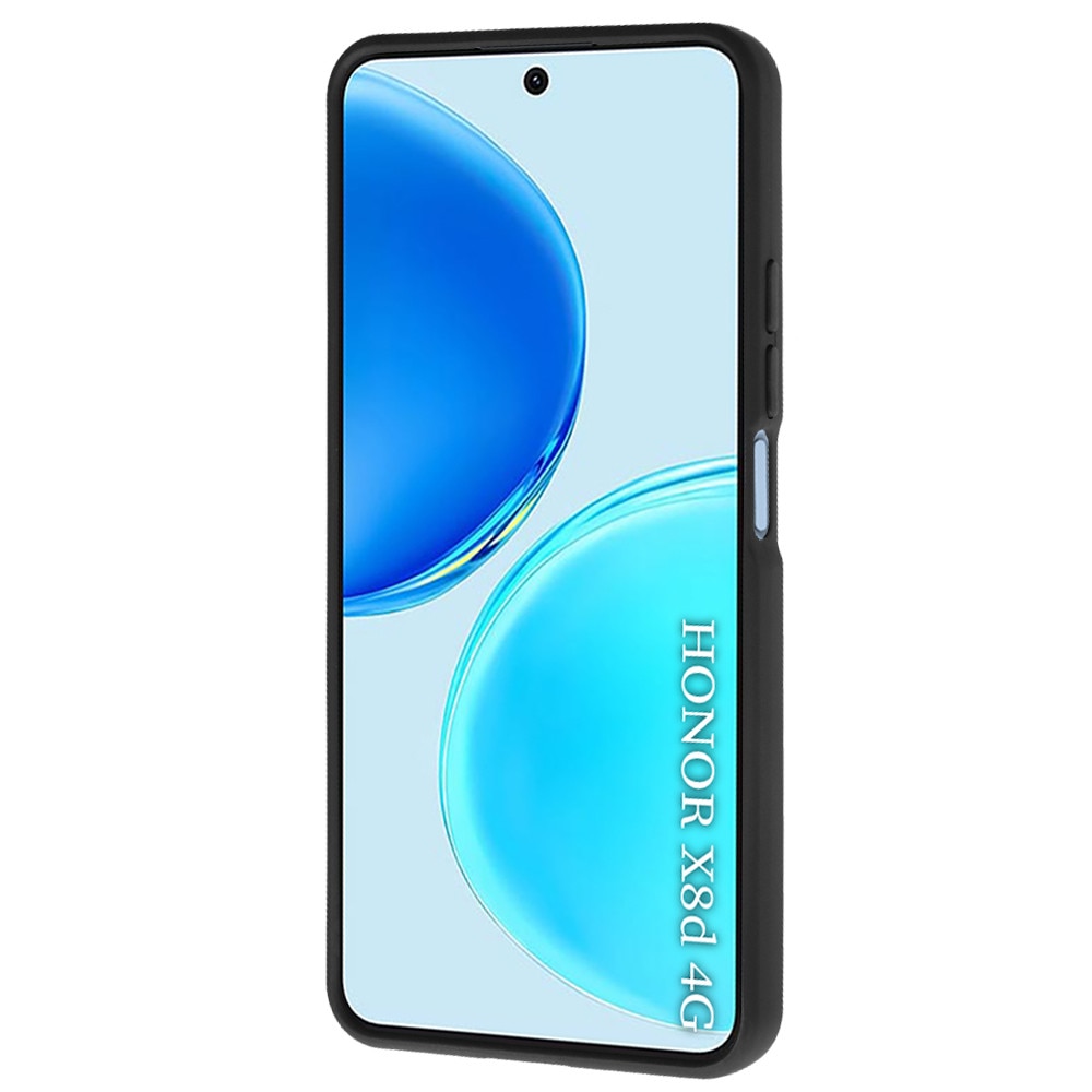 Husa de protectie pentru Honor X8d premium cu inel stand rotativ, suport magnetic si bumper anti-alunecare - negru