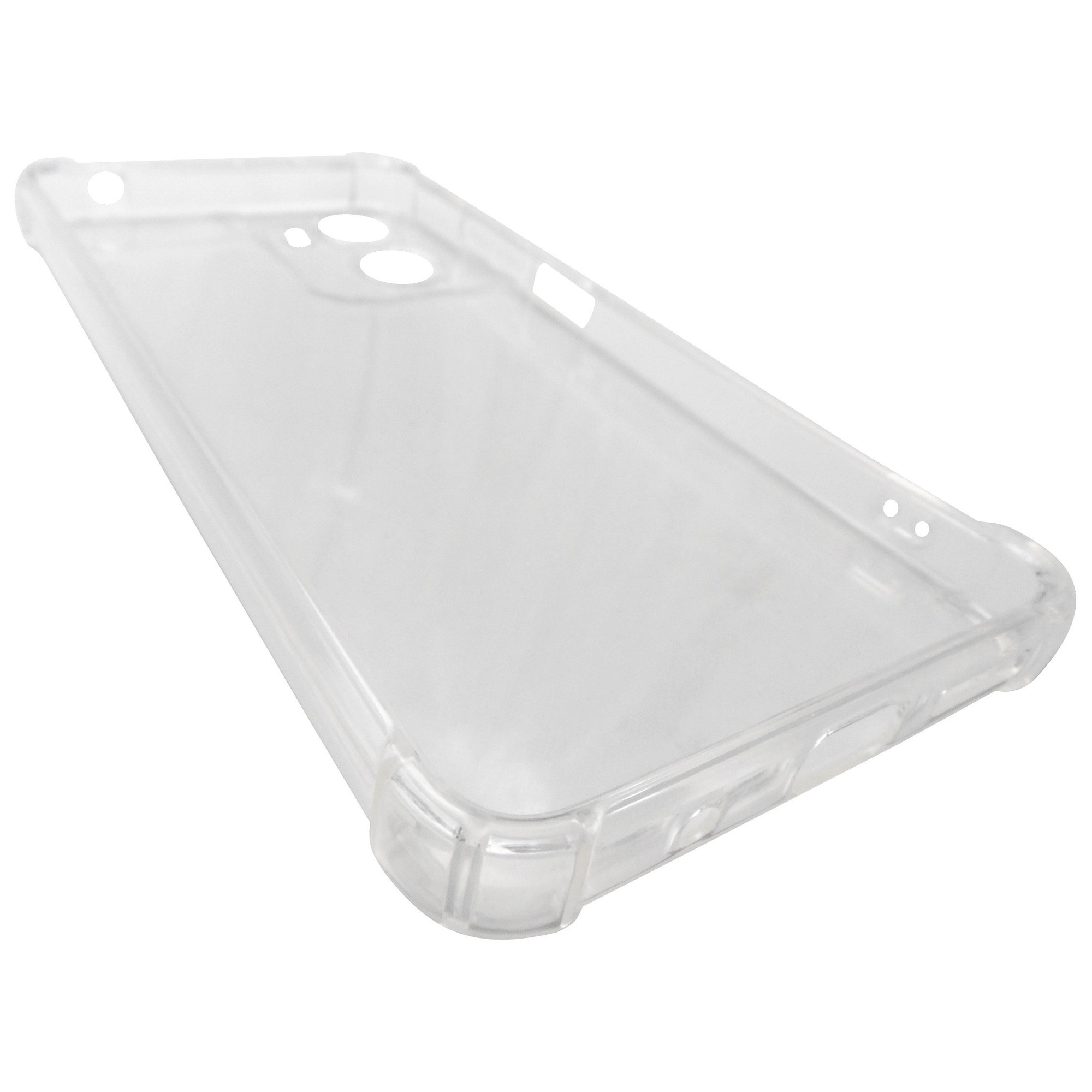 Husa silicon slim, colturi intarite, transparenta, pentru Motorola Moto G05, E15
