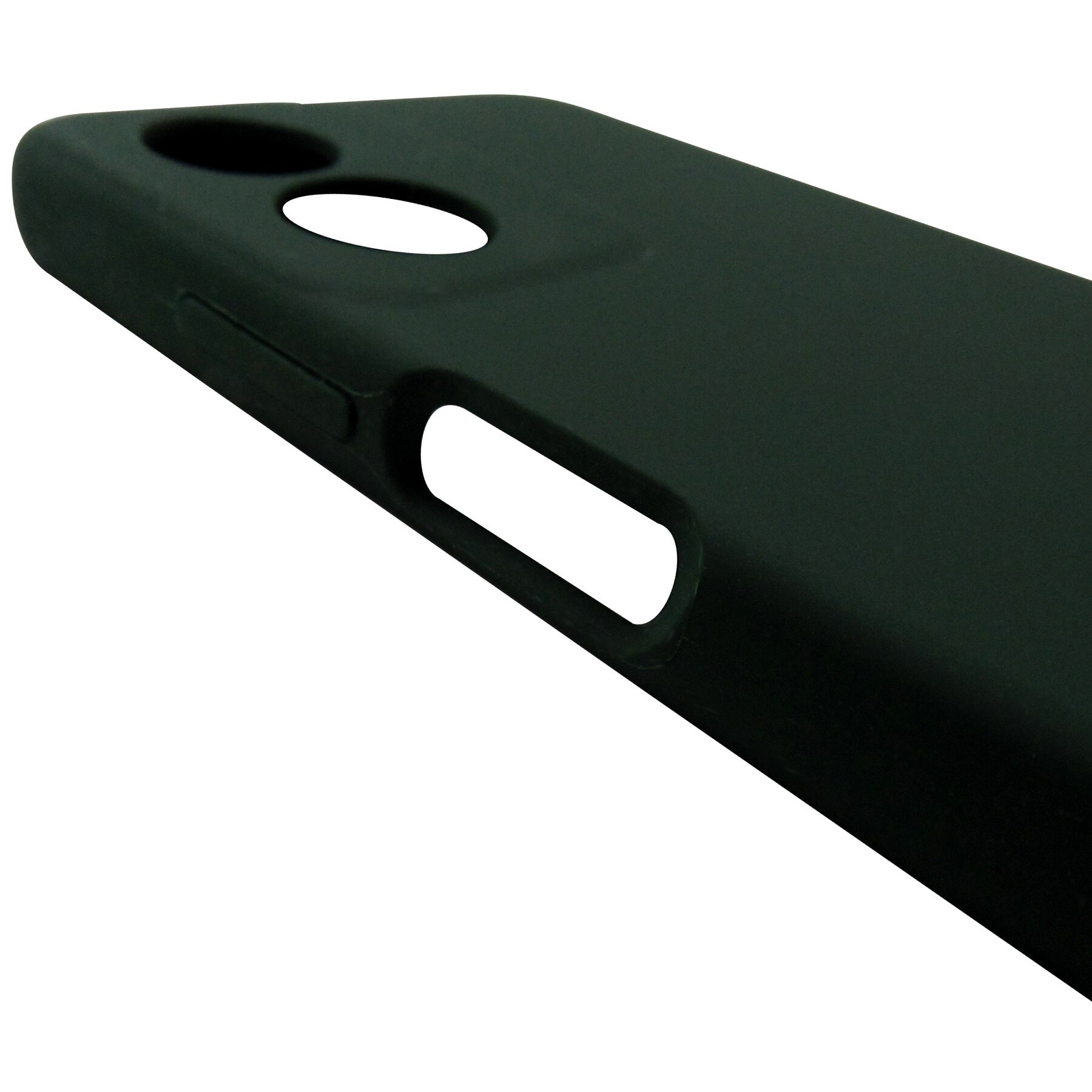 Husa silicon TPU Matte verde inchis pentru Motorola Moto G04, G04s, E14