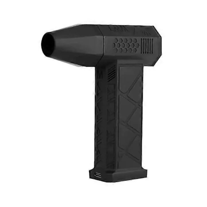 Suflanta electrica Air Blaster 2.0, reincarcabila, 3 trepte, 130000 RPM, viteza aer >52 m/s, cu lampa, negru
