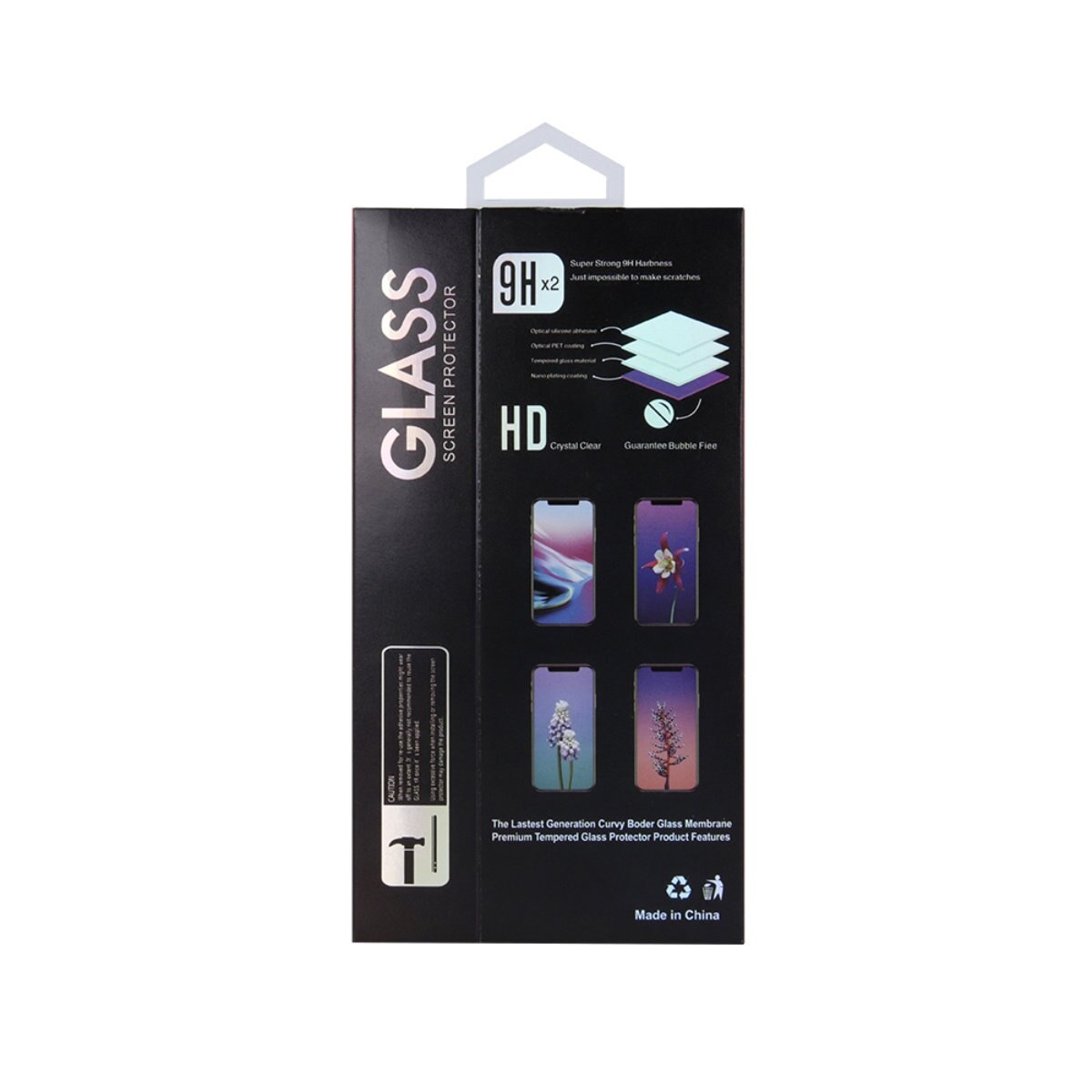 Set folie sticla securizata 6D, compatibila Honor X8 5G / Honor X6 / Honor 70 Lite, grosime 0.40 mm, duritate 9H, cu accesorii curatare si degresare