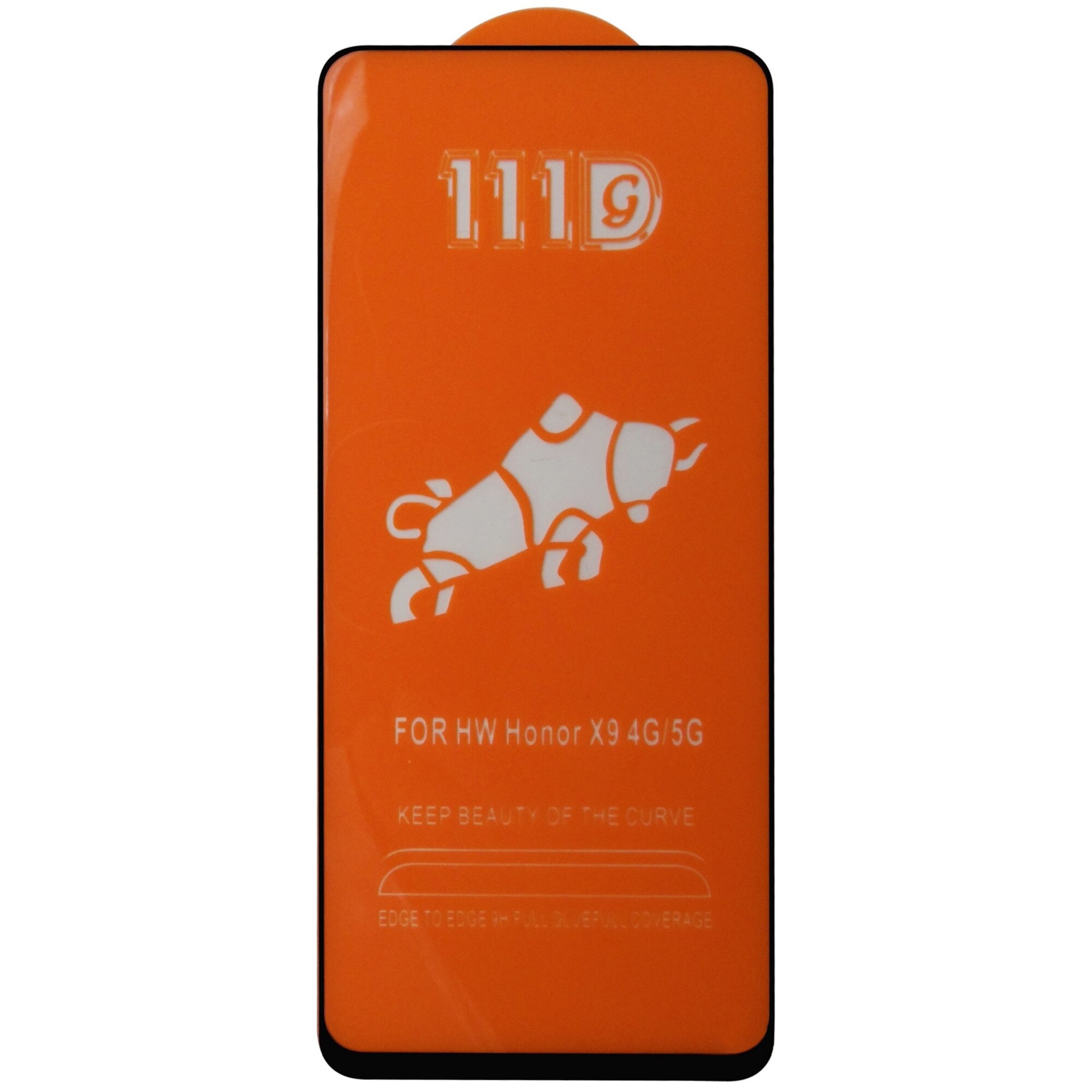 Folie sticla protectie ecran 111D Full Glue margini negre pentru Honor X7b, X7b 5G, 90 Smart