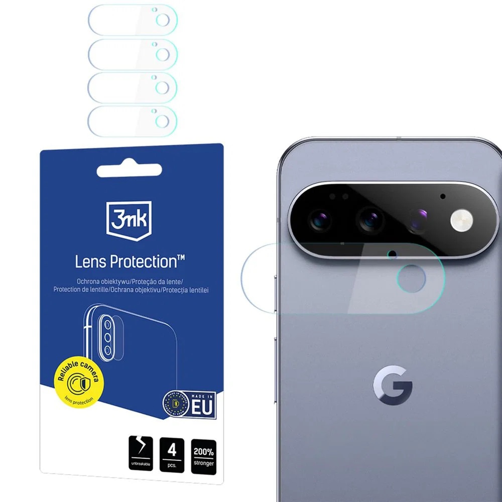 Sticla hibrida de protectie 3mk pentru camere Google Pixel 11 Pro