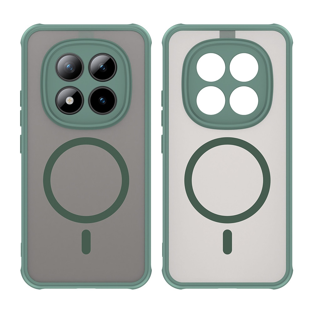 Husa pentru Xiaomi Redmi Note 15 Pro+ 5G / Poco M8 Pro 5G - Techsuit HaloFrost II MagSafe - Green