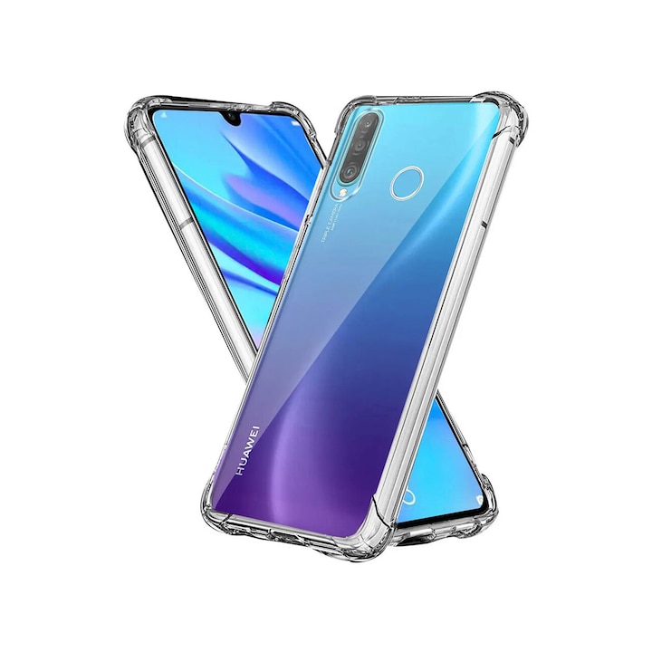 Husa pentru Huawei P30 Lite Techsuit Shockproof Silicone Transparent