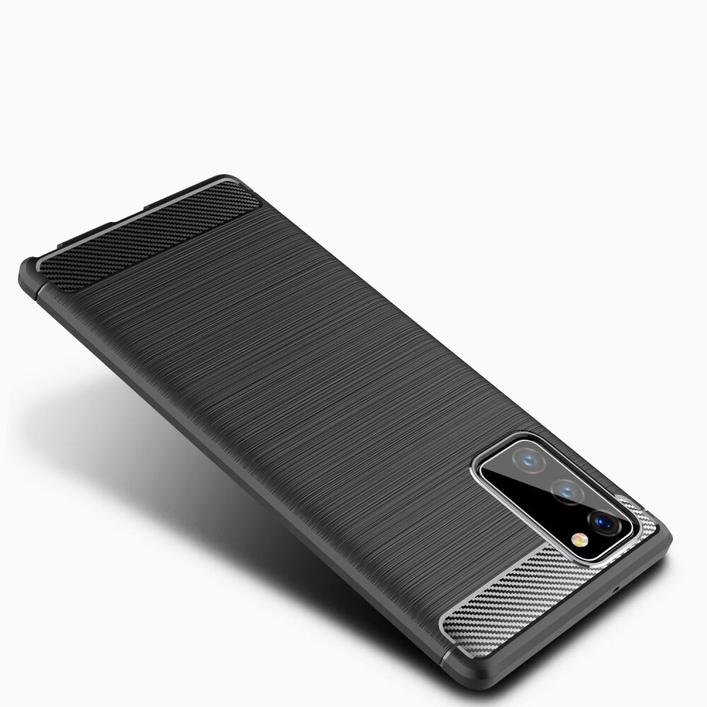 Husa de protectie, TPU, Compatibil cu Samsung Galaxy Note 20, Negru