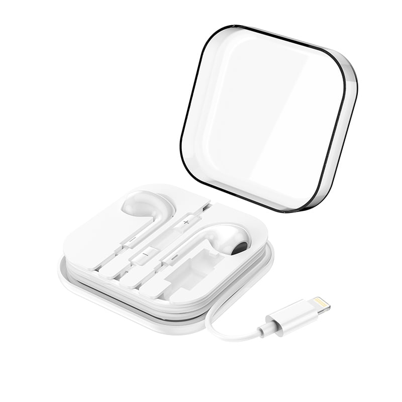 Casti In-Ear BM30 Max, Lightning, Microfon, White