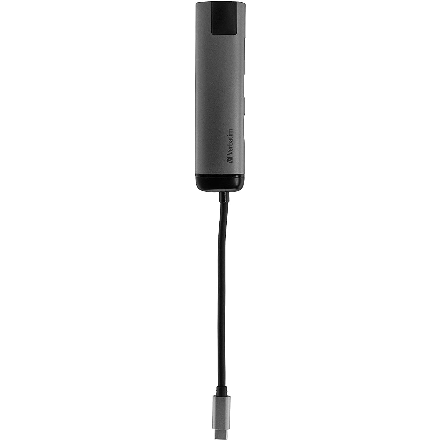 Hub Multi-Port Verbatim, 4K HDMI, USB 3.0 / Type C, RJ-45, Silver