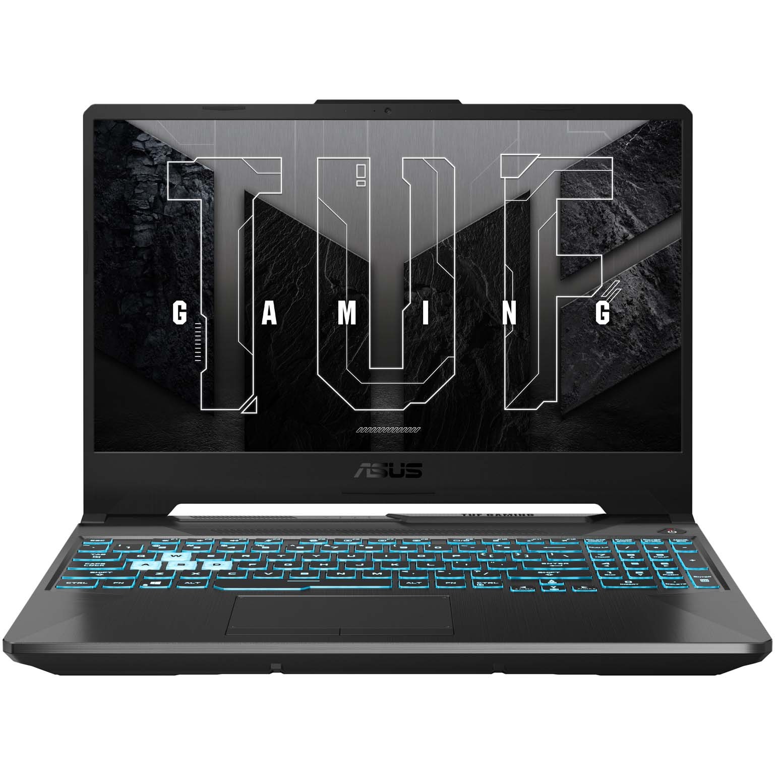 Laptop Gaming ASUS TUF A15 cu procesor AMD Ryzen™ 7 7445HS pana la 4.70 GHz, 15.6'', Full HD, 144Hz, IPS, 16GB DDR5 RAM, 1TB SSD, NVIDIA® GeForce RTX™ 3050 4GB GDDR6, No OS, Graphite Black