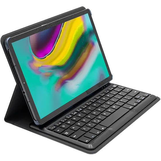 Husa cu tastatura Targus pentru Samsung Galaxy Tab S6 Lite (P610/P615)/ Galaxy Tab S6 Lite 2022 (P613/P619), 10.4", Suport S Pen, Black Layout Portugheza